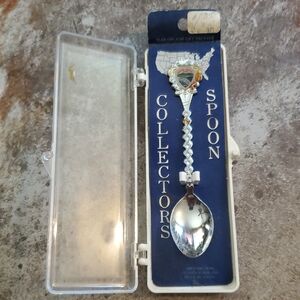 Vintage Grand Coulee Dam Collectors Spoon with Emblem